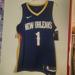 Nike Zion Williamson New Orleans Pelicans Authentic DriFIT Jersey Swingman NWT L